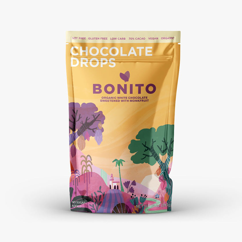 White Chocolate Sweetened with Monkfruit no sugar alcohols