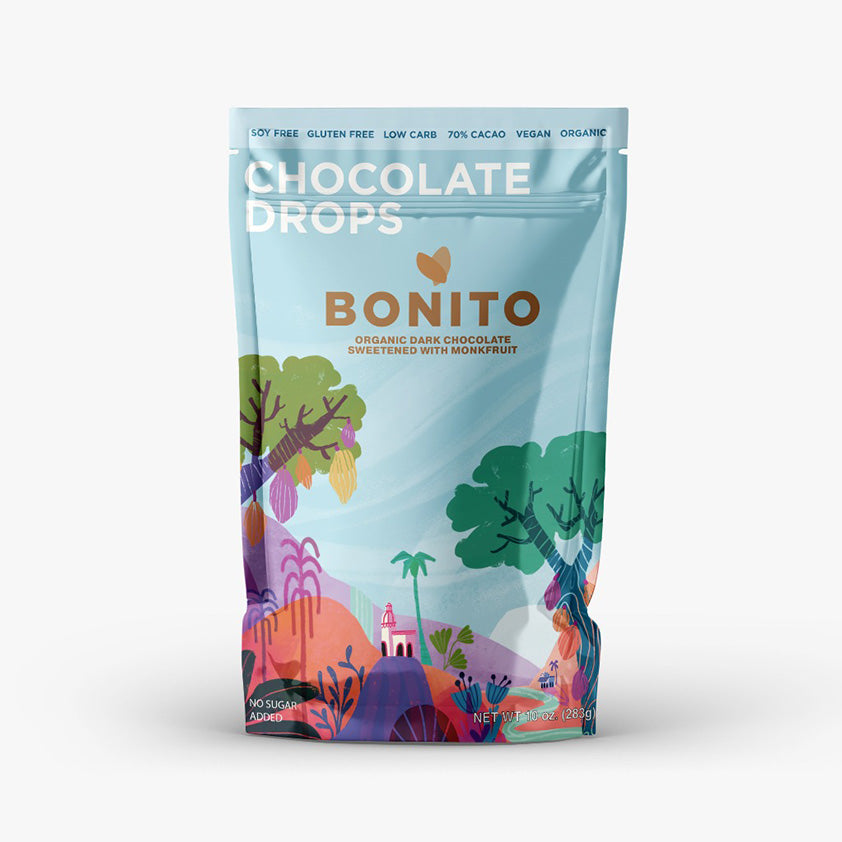 Organic Dark Chocolate Sweetened with Monkfruit
